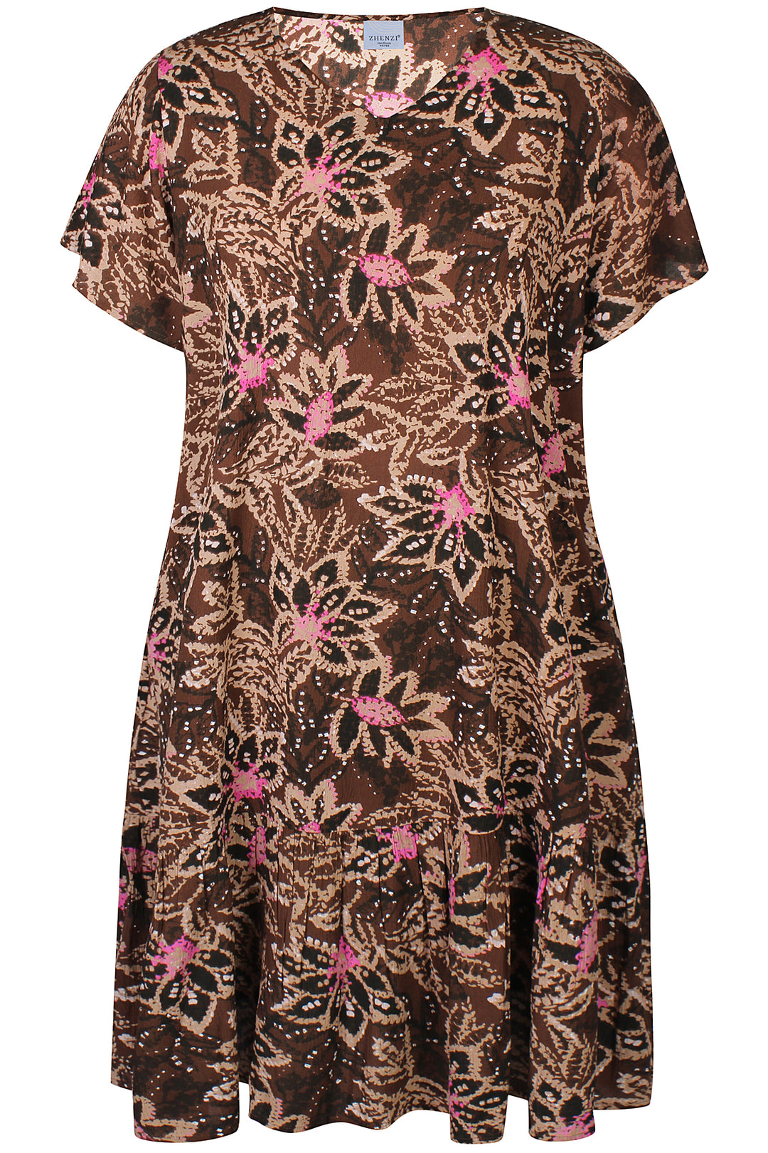 ZH - Elysa 1288 - Dress - Brown