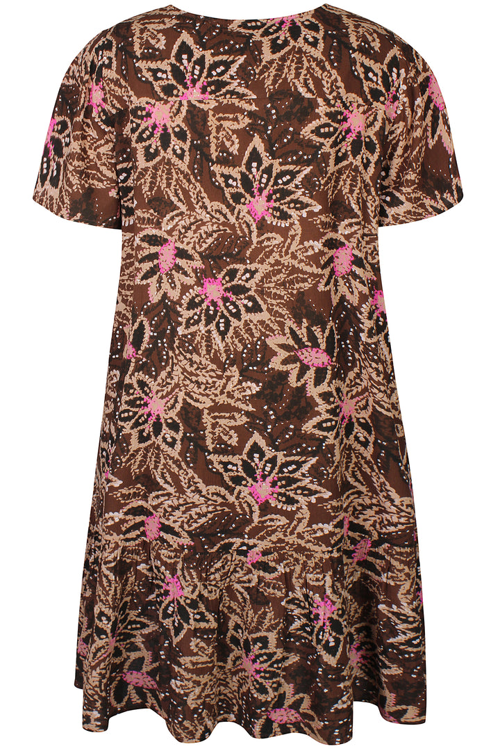 ZH - Elysa 1288 - Dress - Brown