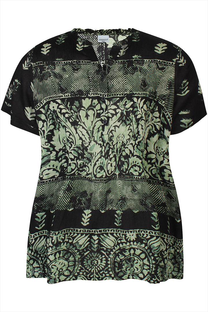 ZH - Ember 1289 - Blouse - Green