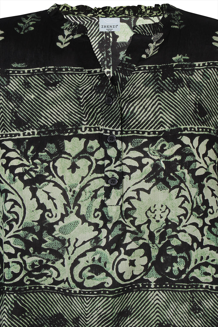 ZH - Ember 1289 - Blouse - Green