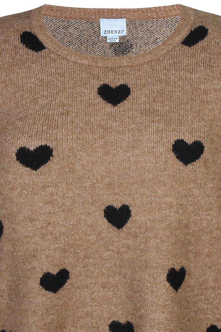 ZH - Elga 1345 - Pullover - Brown