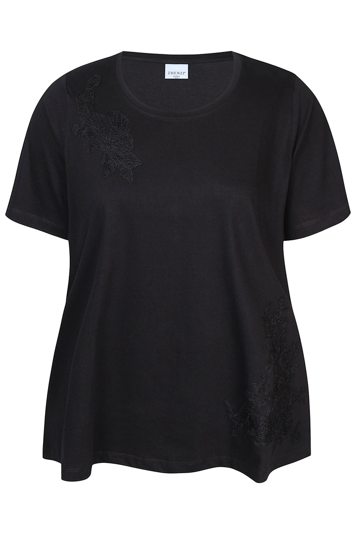 ZH - Heidi 1349 - T-shirt - Black