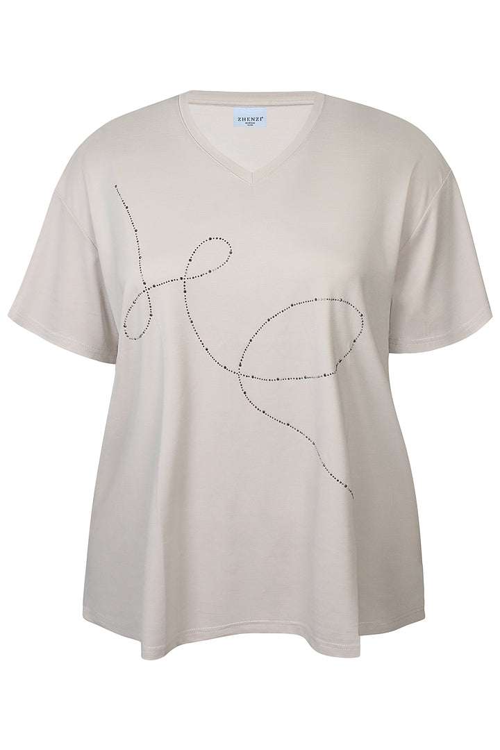 ZH - Helen 1351 - T-shirt - Sand
