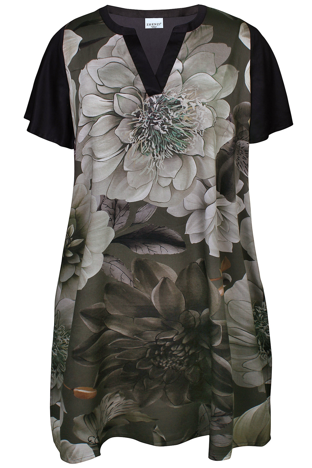 ZH - Janel 1381 - Dress - Green