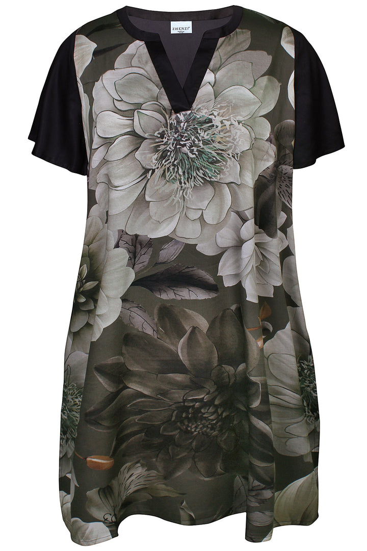 ZH - Janel 1381 - Dress - Green