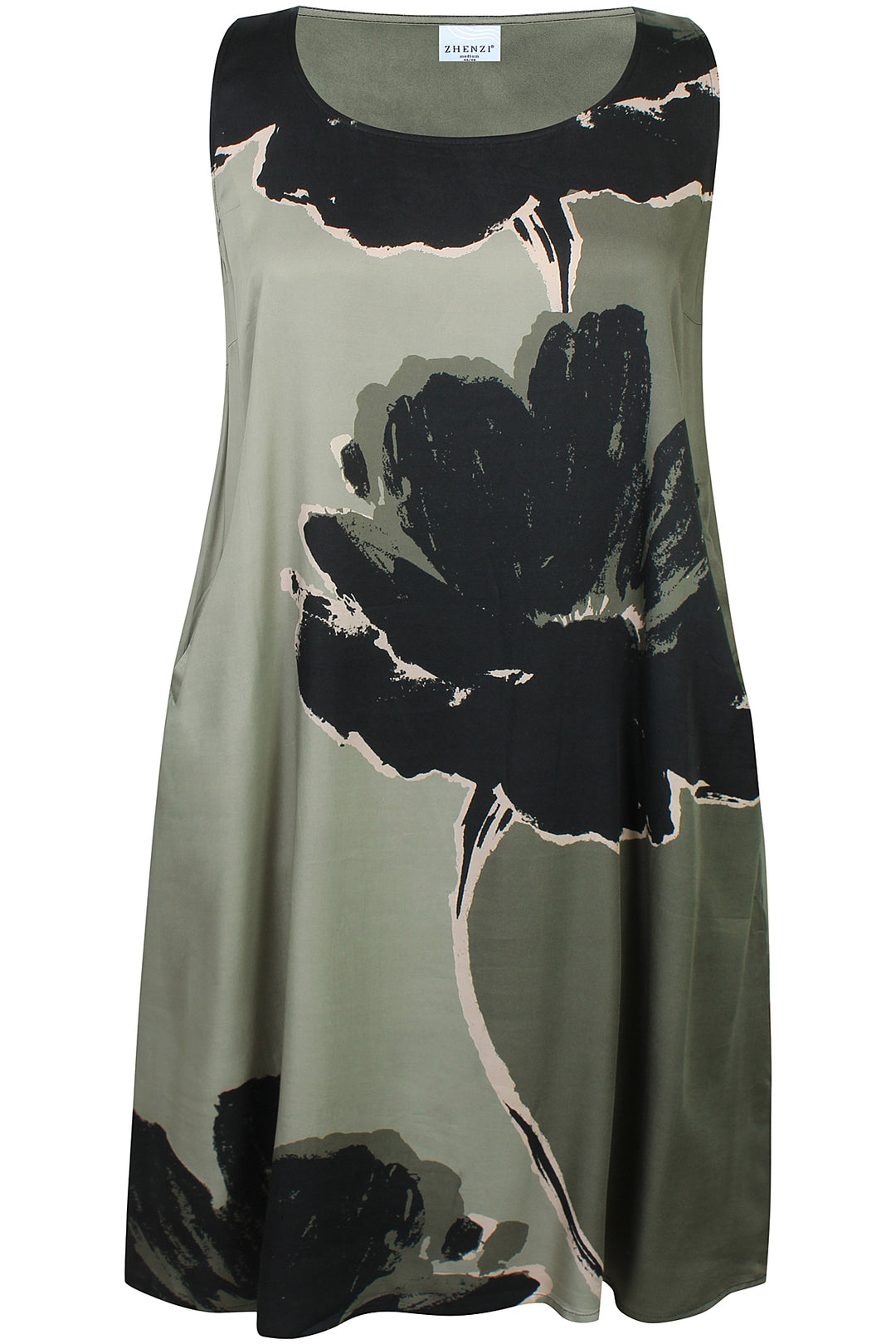 ZH - Janel 1382 - Dress - Green