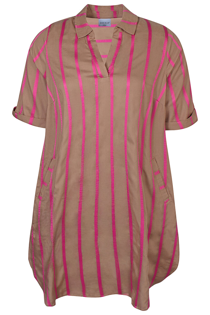 ZH - Janis 1384 - Dress - Pink