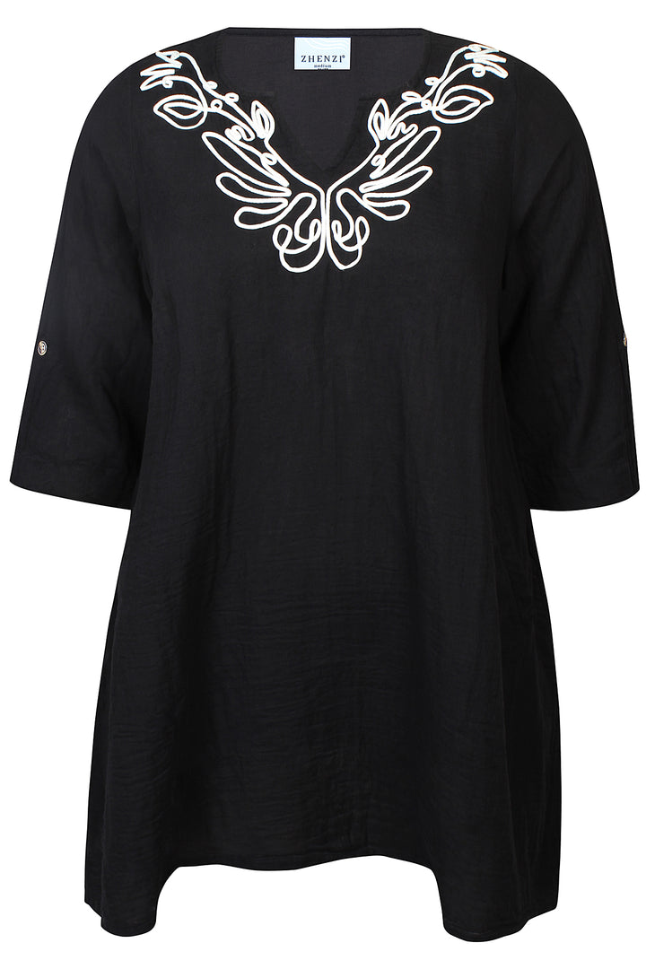 ZH - Jenny 1389 - Tunic - Black