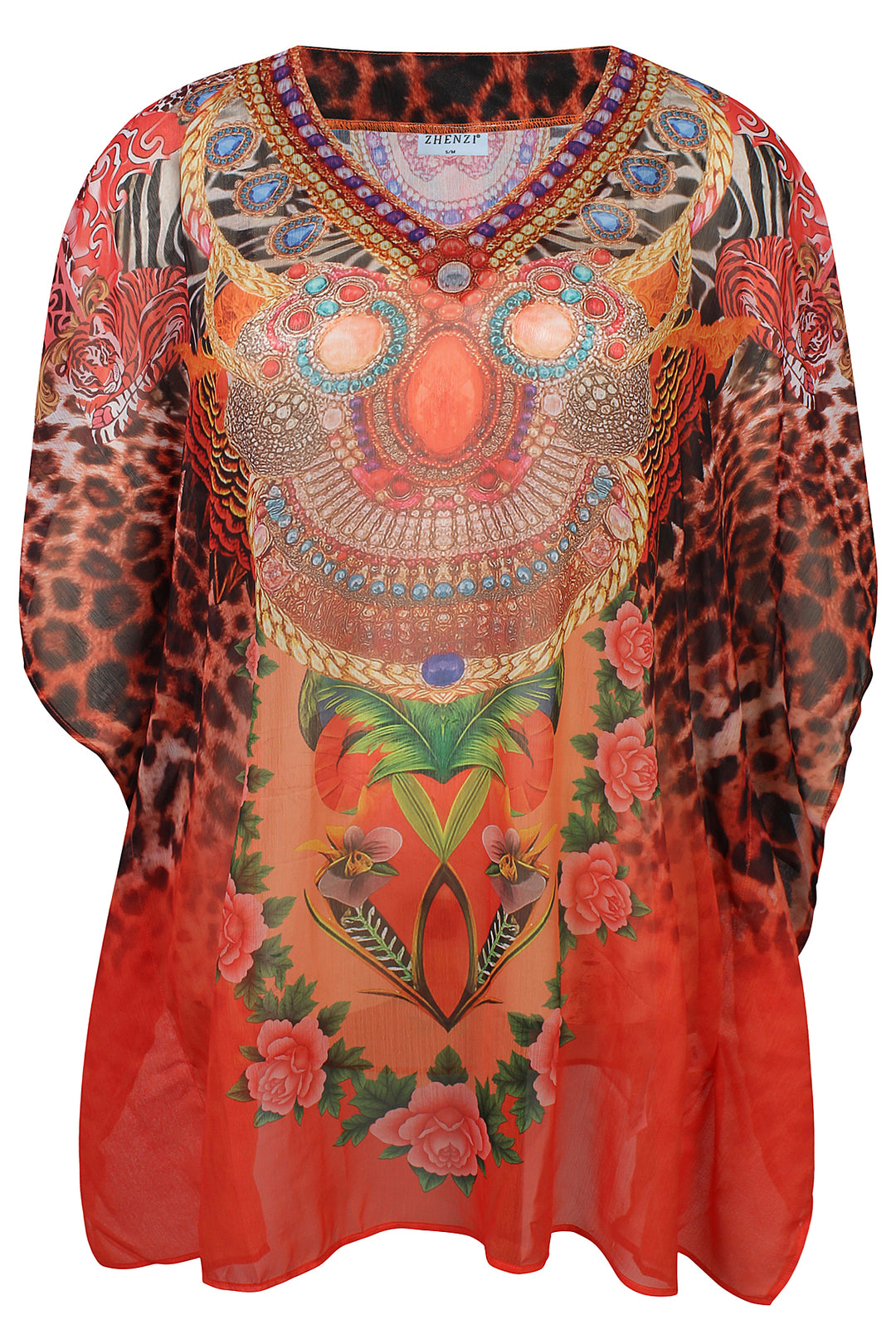 ZH - Jodie 1405 - Tunic - Orange