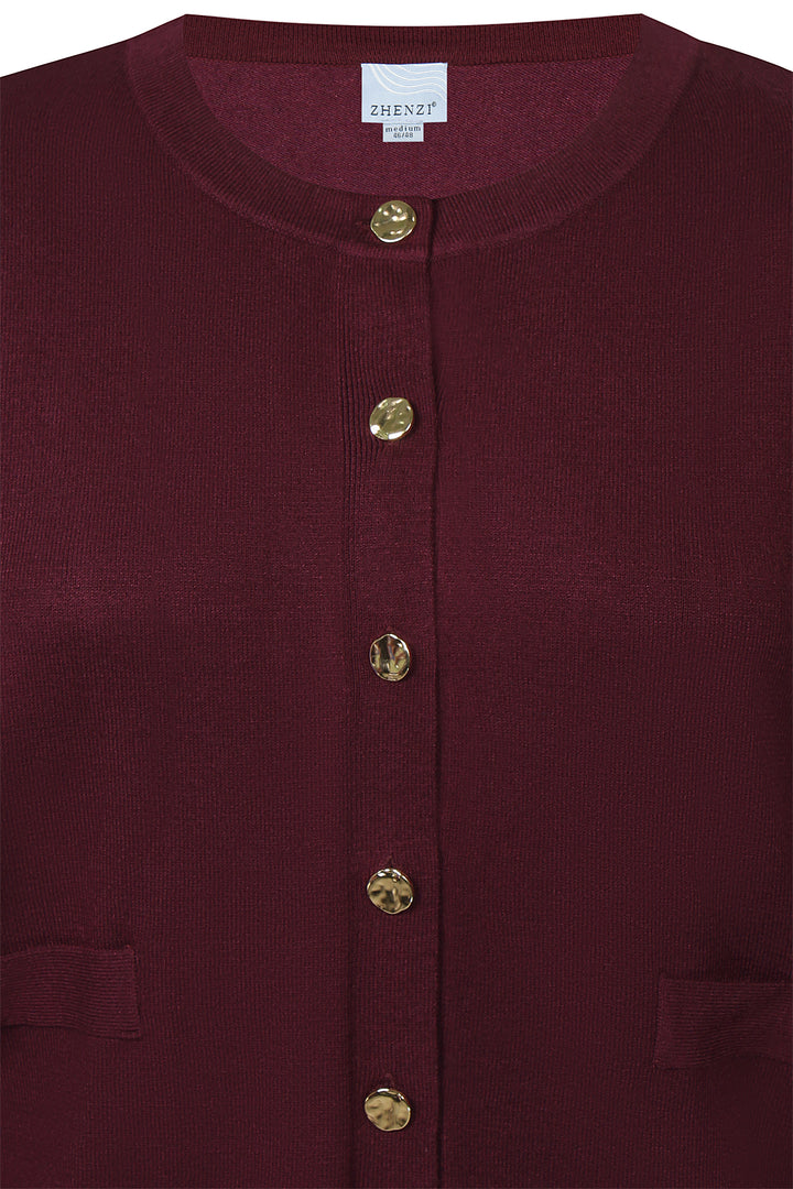ZH - Kogle 1419 - Cardigan - Red