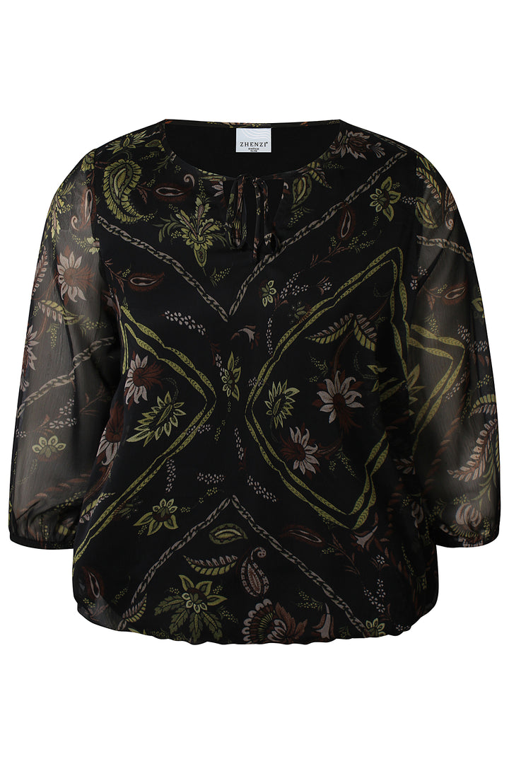 ZH - Keara 1446 - Blouse - Green