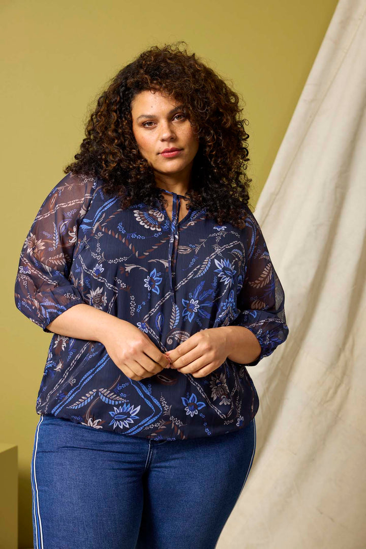 ZH - Keara 1446 - Blouse - Blue