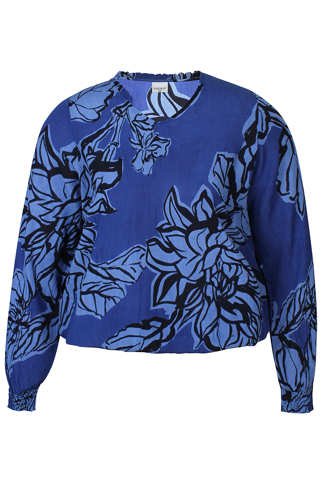 ZH - Kesha 1457 - Blouse - Blue