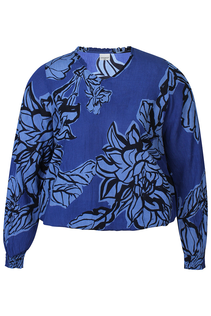 ZH - Kesha 1457 - Blouse - Blue