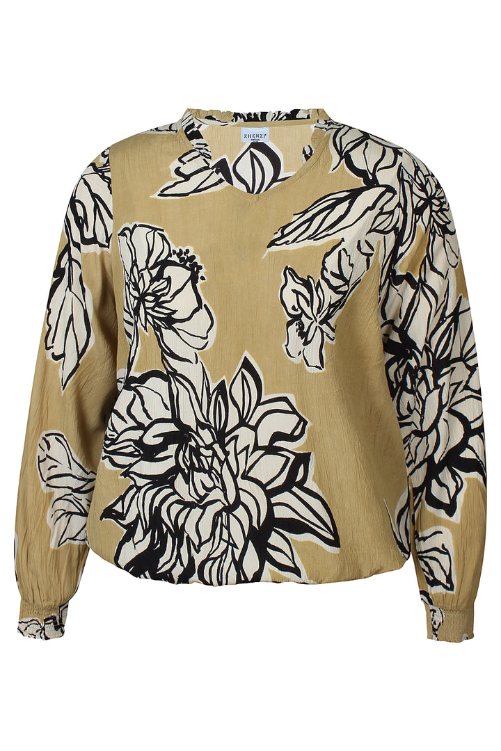 ZH - Kesha 1457 - Blouse - Green