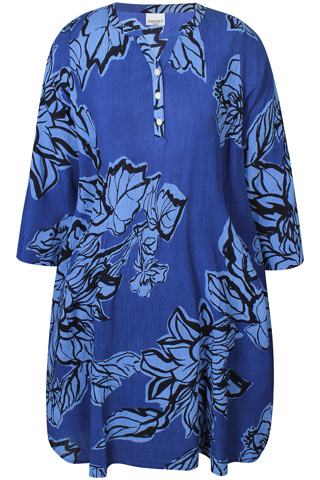 ZH - Kesha 1458 - Dress - Blue