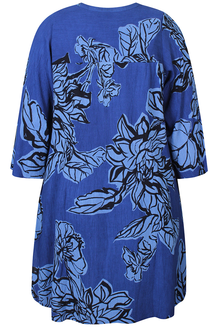 ZH - Kesha 1458 - Dress - Blue