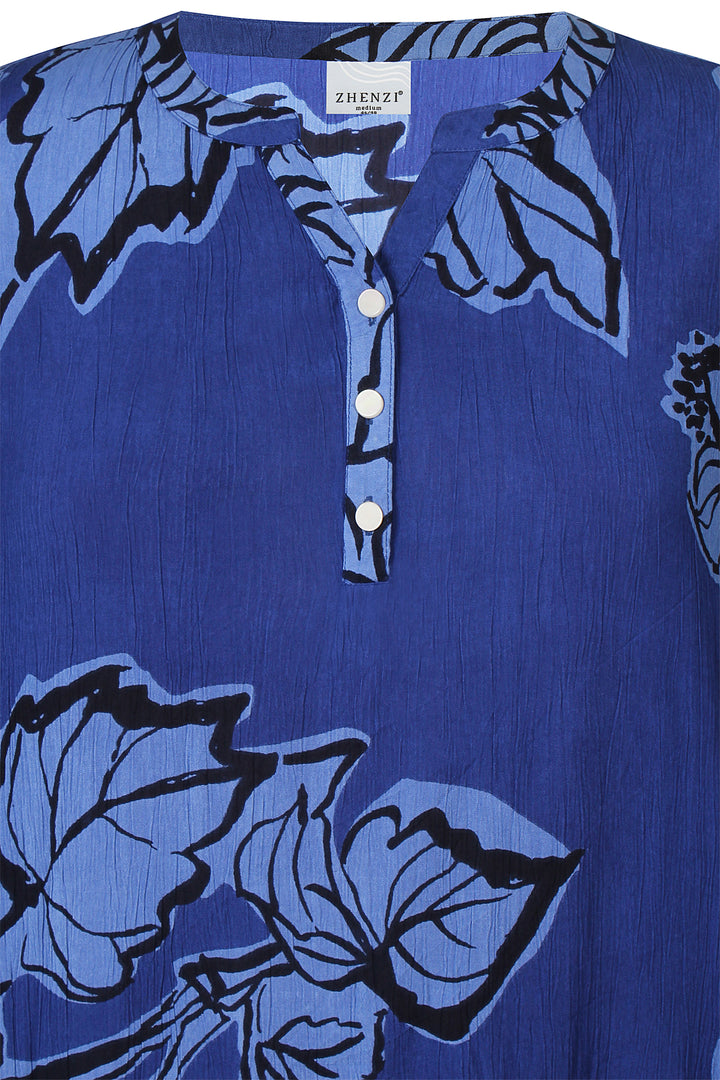 ZH - Kesha 1458 - Dress - Blue