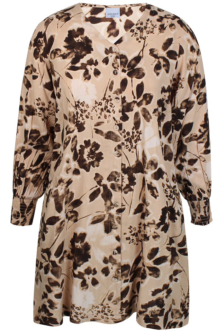 ZH - Kiari 1462 - Dress - Brown