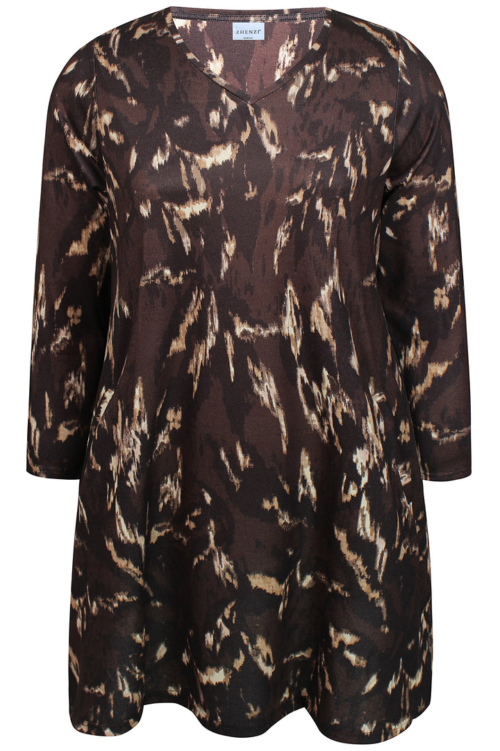 ZH - Ainsley 1490 - Tunic - Brown