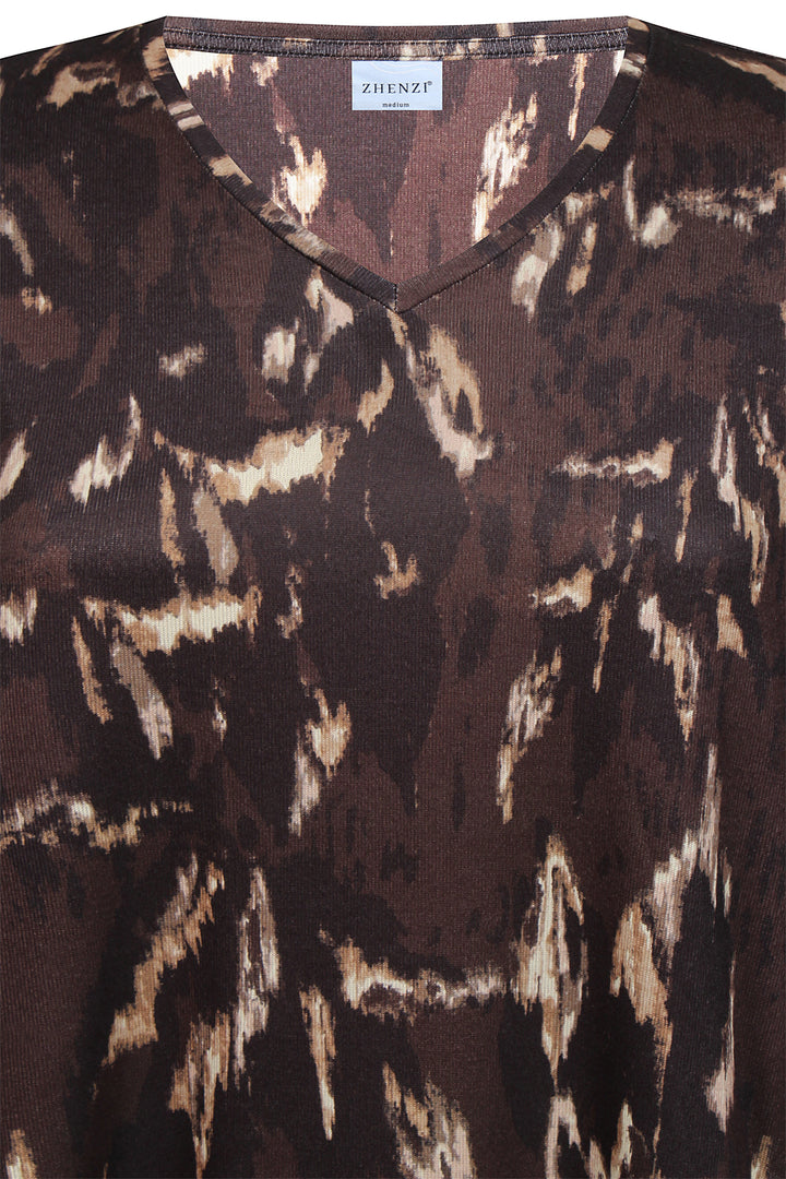 ZH - Ainsley 1490 - Tunic - Brown