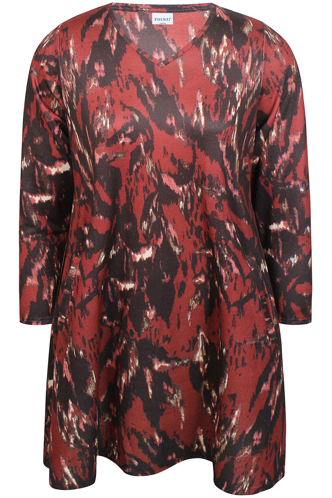 ZH - Ainsley 1490 - Tunic - Red