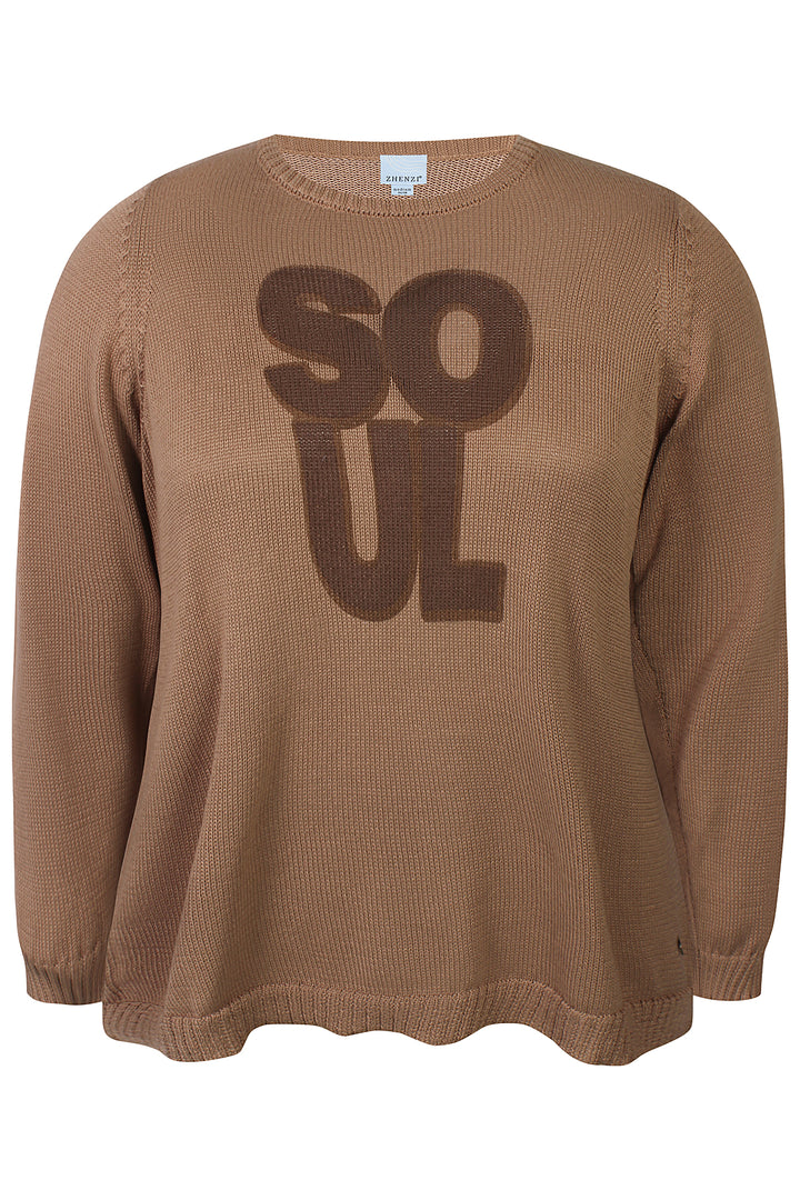 ZH - Leann 1491 - Pullover - Brown