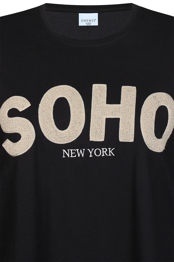 ZH - Lesli 1504 - T-shirt - Black