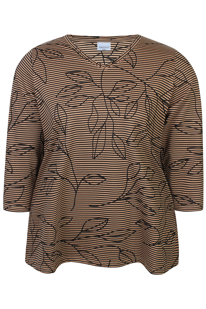 ZH - Alberta 1506 - T-shirt - Brown