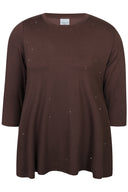 ZH - Letty 1509 - T-shirt - Brown