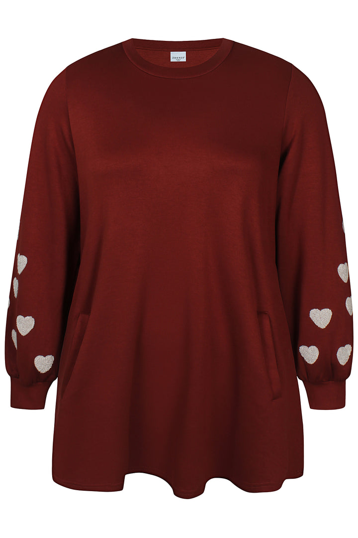 ZH - Mya 1518 - Tunic - Red