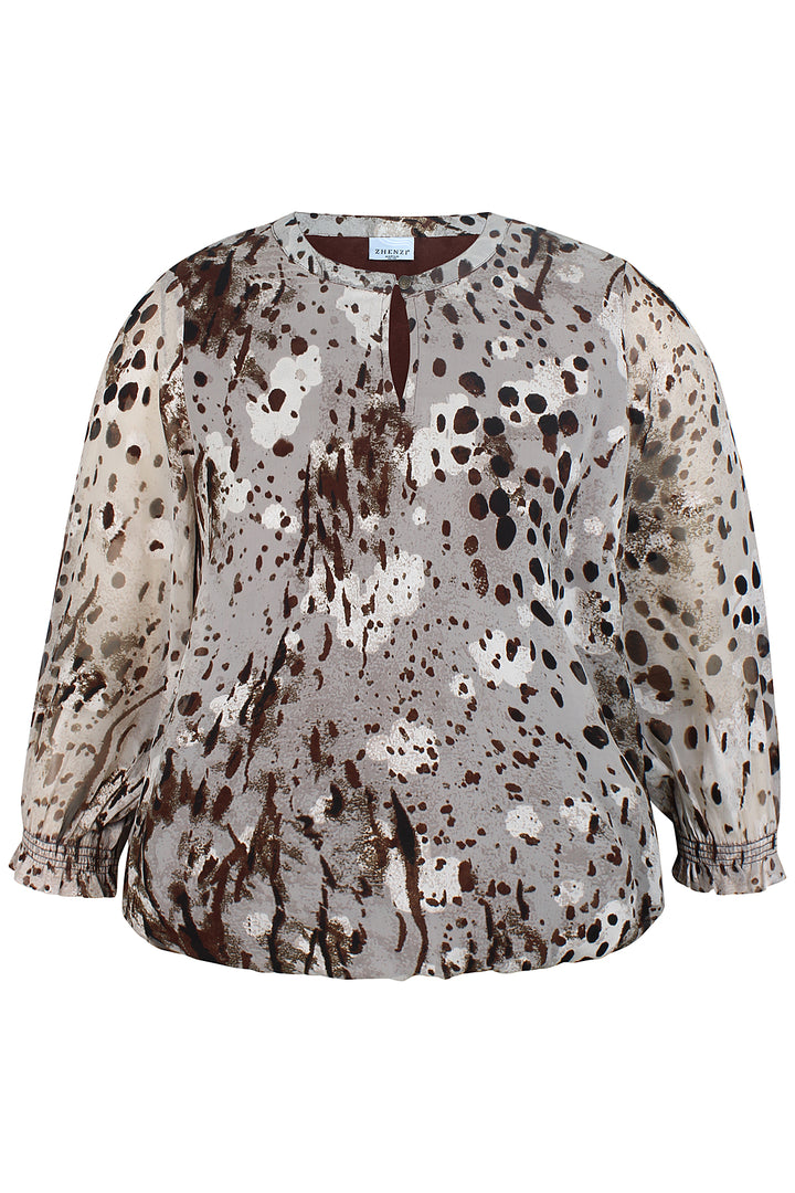 ZH - Libby 1522 - Blouse - Brown