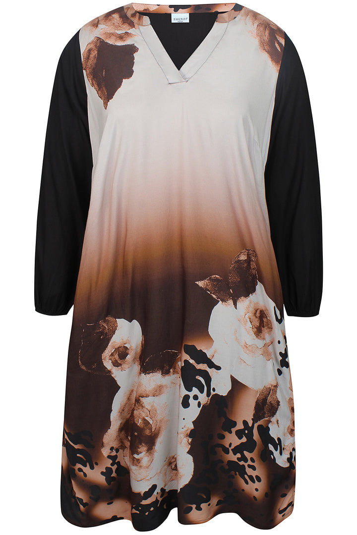 ZH - Lilie 1528 - Dress - Brown