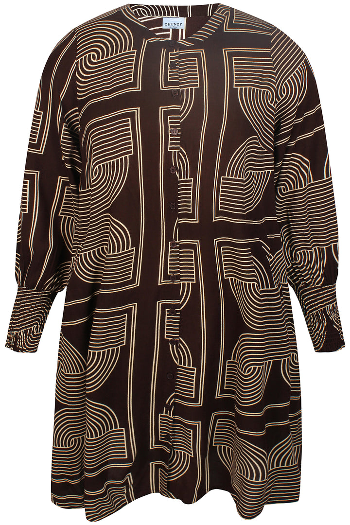 ZH - Linda 1531 - Dress - Brown