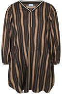 ZH - Linny 1533 - Dress - Brown