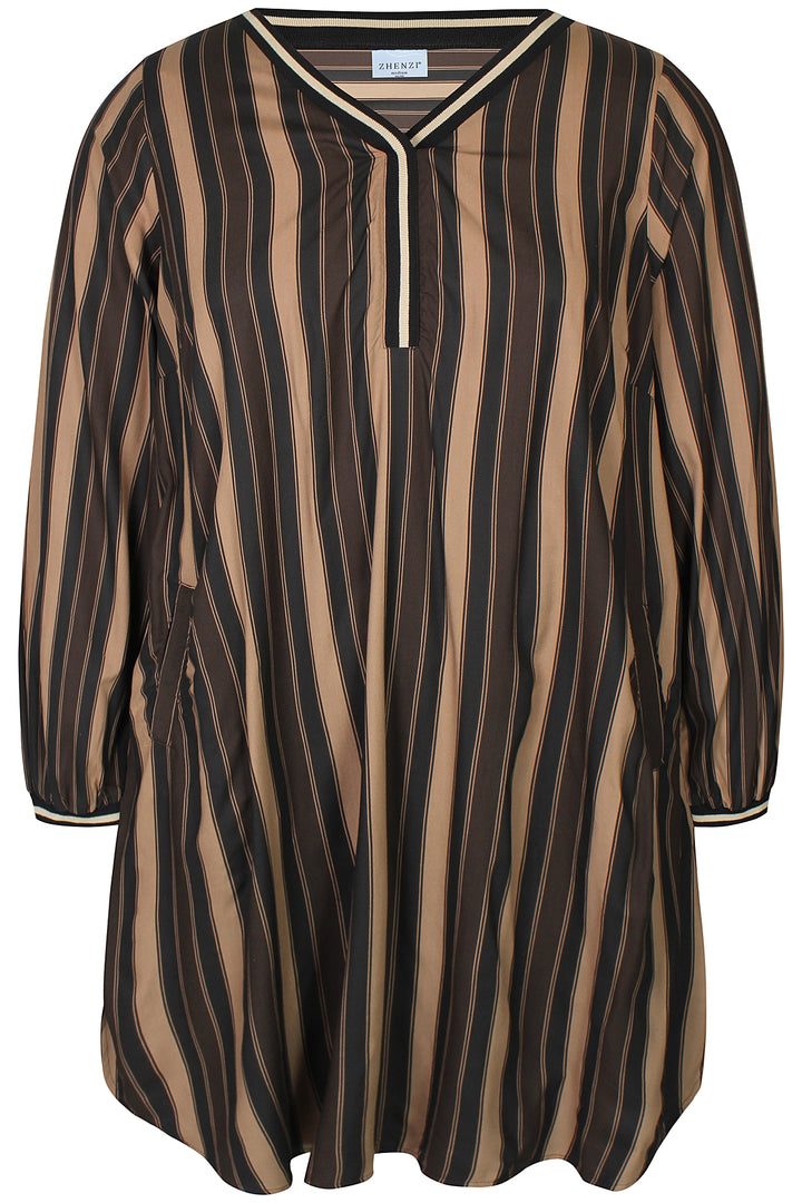 ZH - Linny 1533 - Dress - Brown