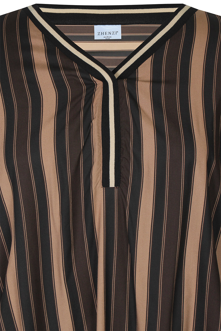 ZH - Linny 1533 - Dress - Brown