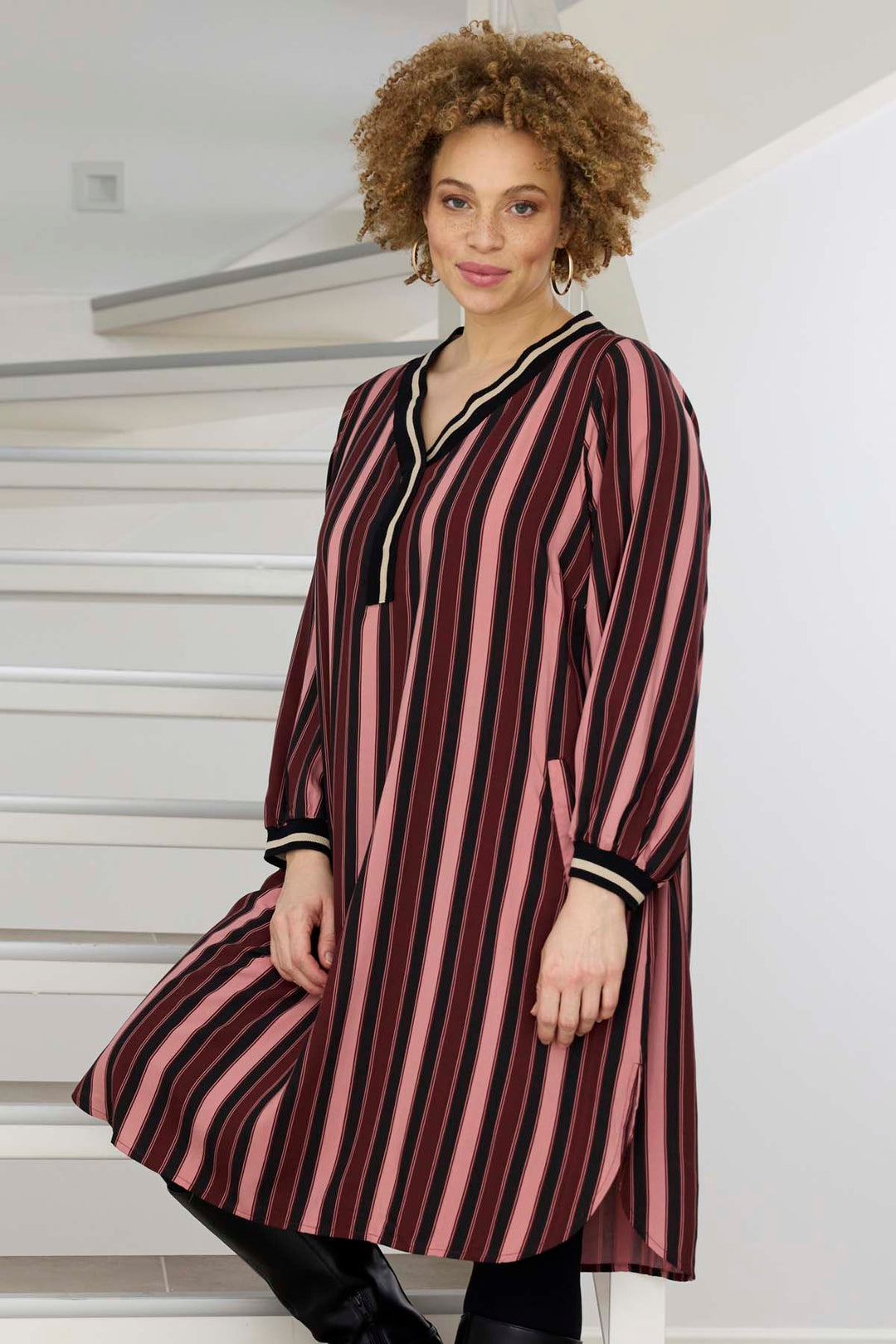 ZH - Linny 1533 - Dress - Brown