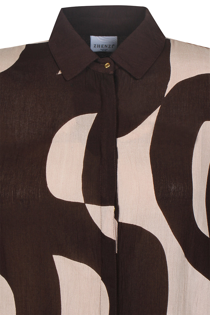 ZH - Lonie 1539 - Dress - Brown
