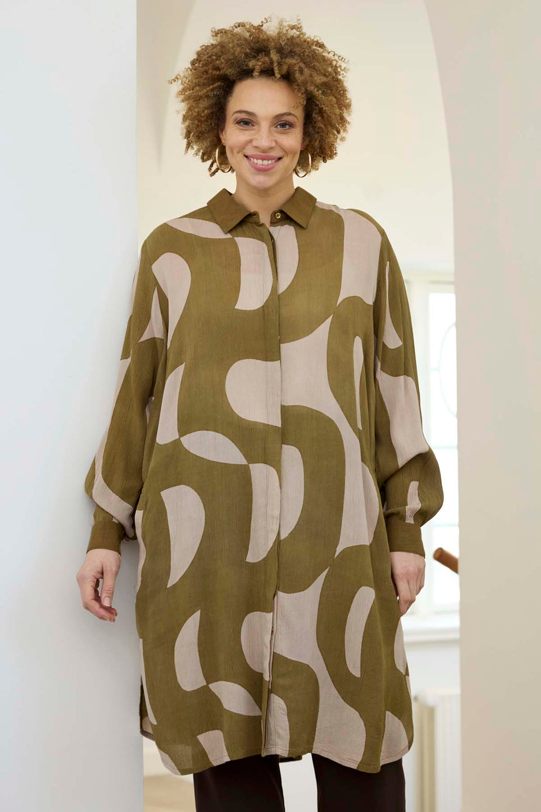 ZH - Lonie 1539 - Dress - Brown