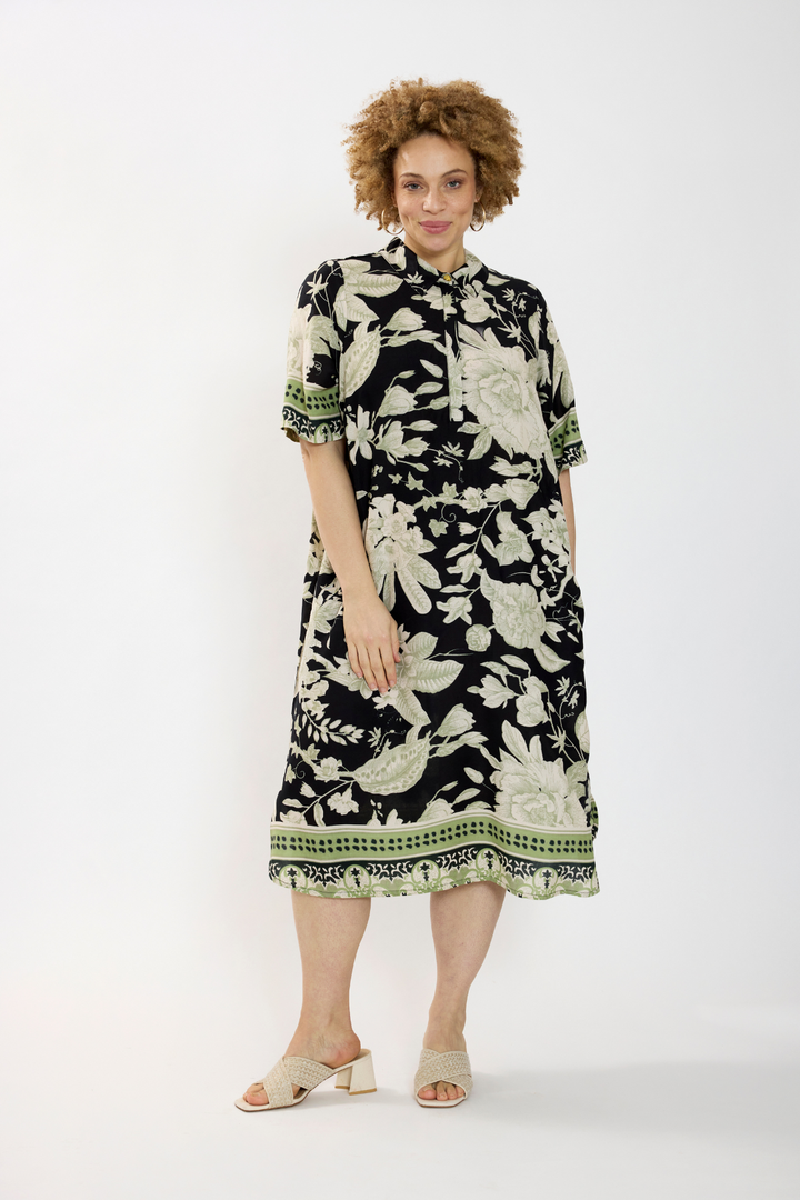 ZH - Madga 1573 - Dress - Green