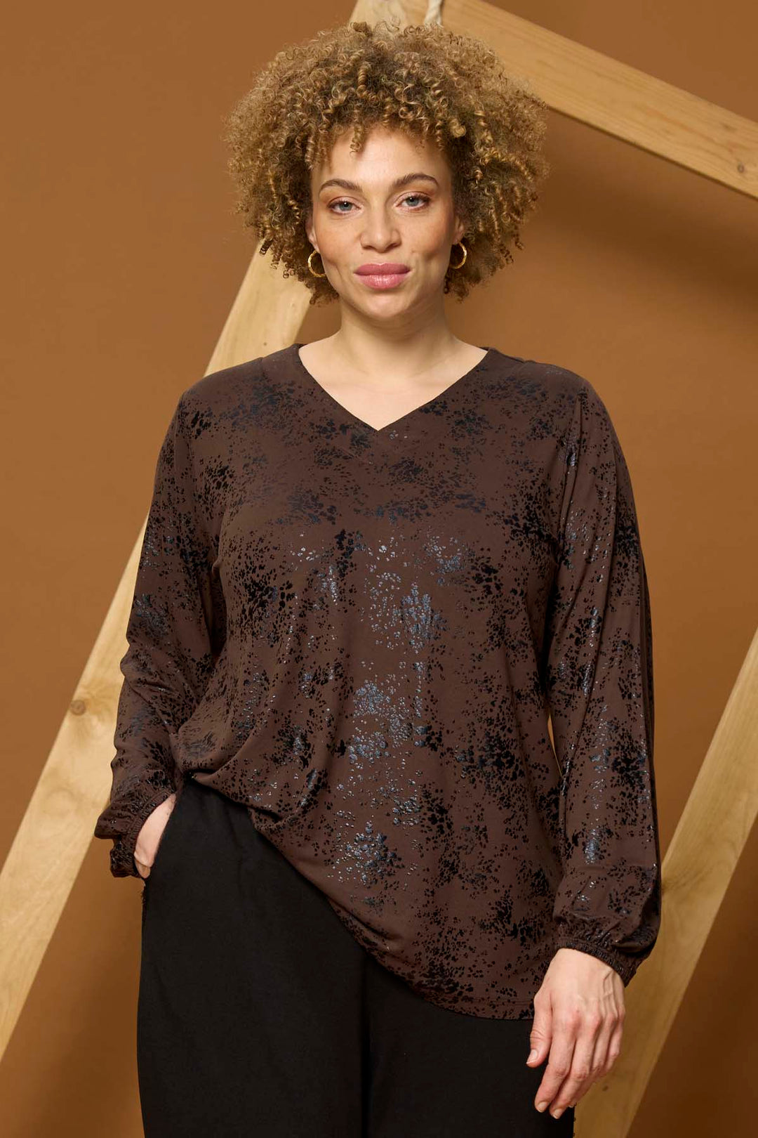 ZH - Sylva 1583 - Blouse - Brown