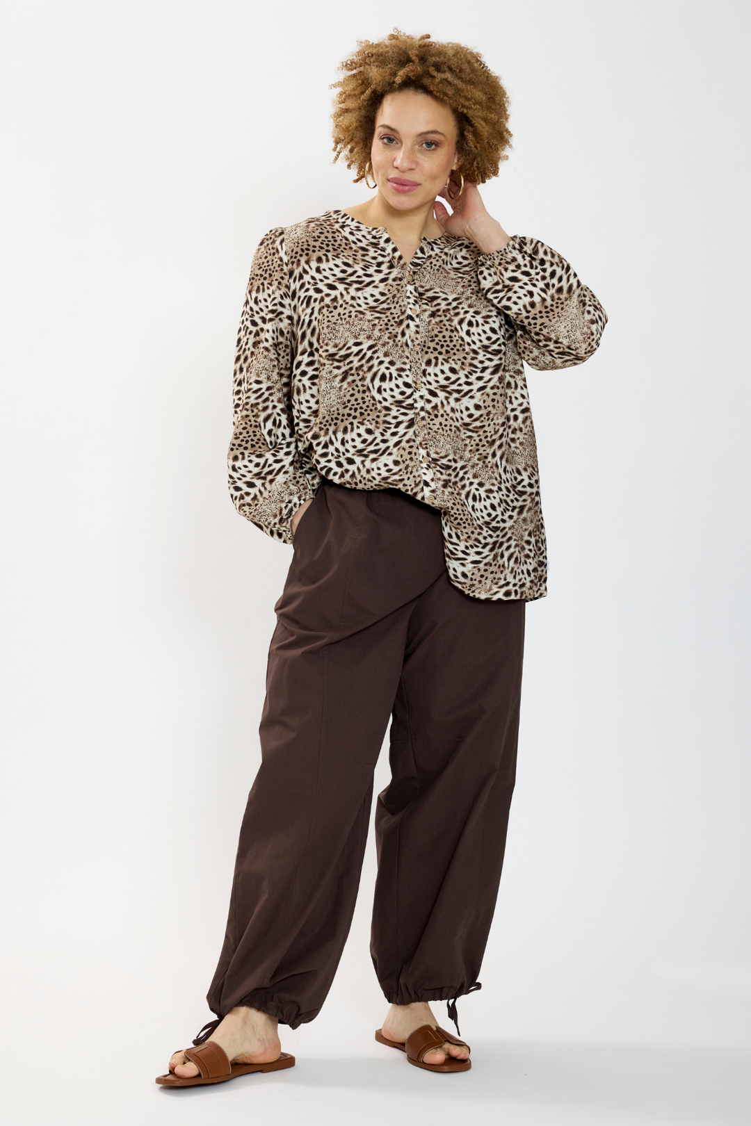 ZH - Maida 1636 - Blouse - Brown