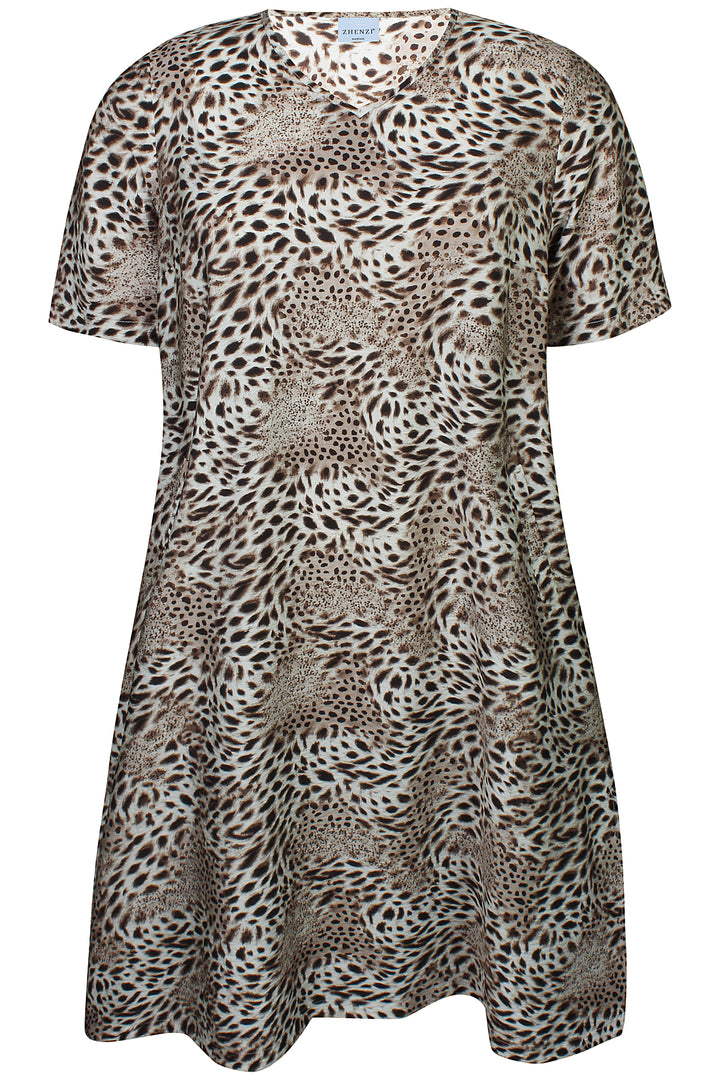 ZH - Maida 1637 - Dress - Brown