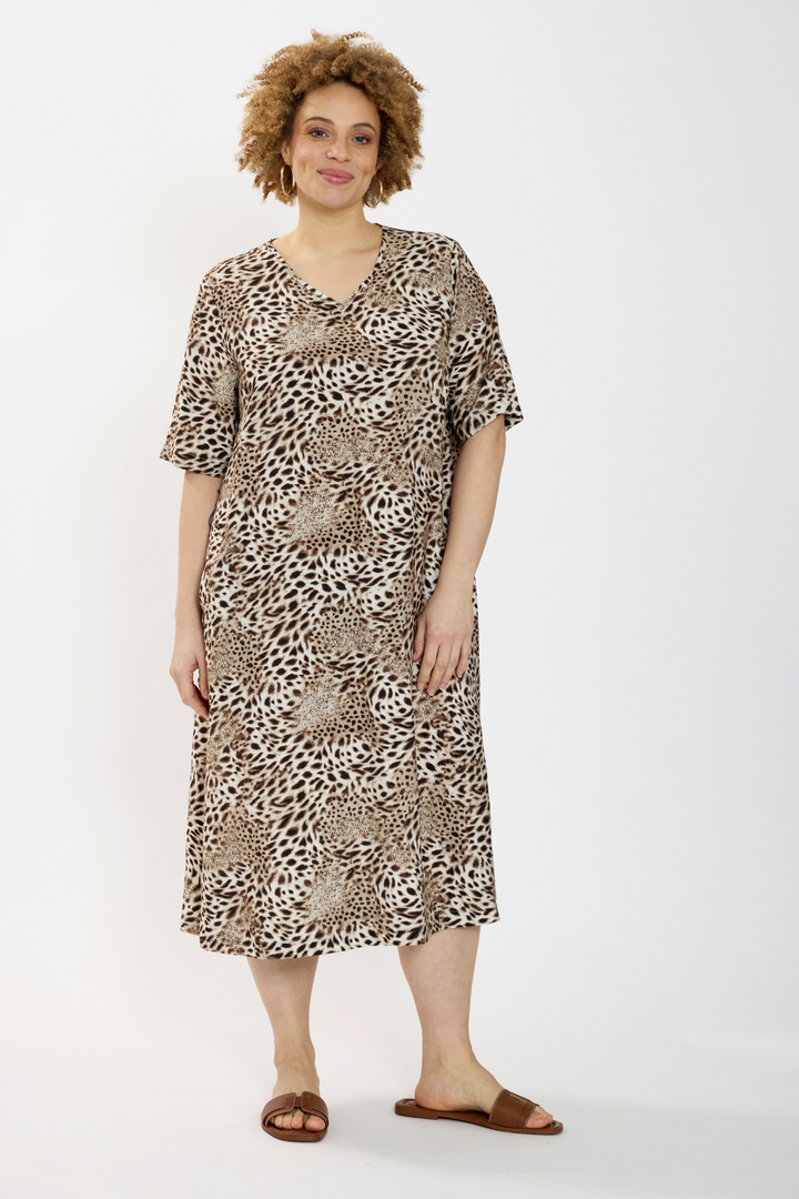 ZH - Maida 1637 - Dress - Brown