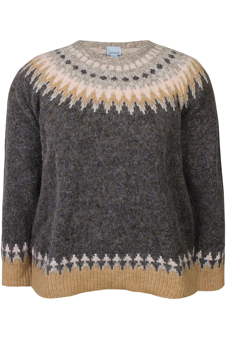 ZH - Myrna 1719 - Pullover - Brown
