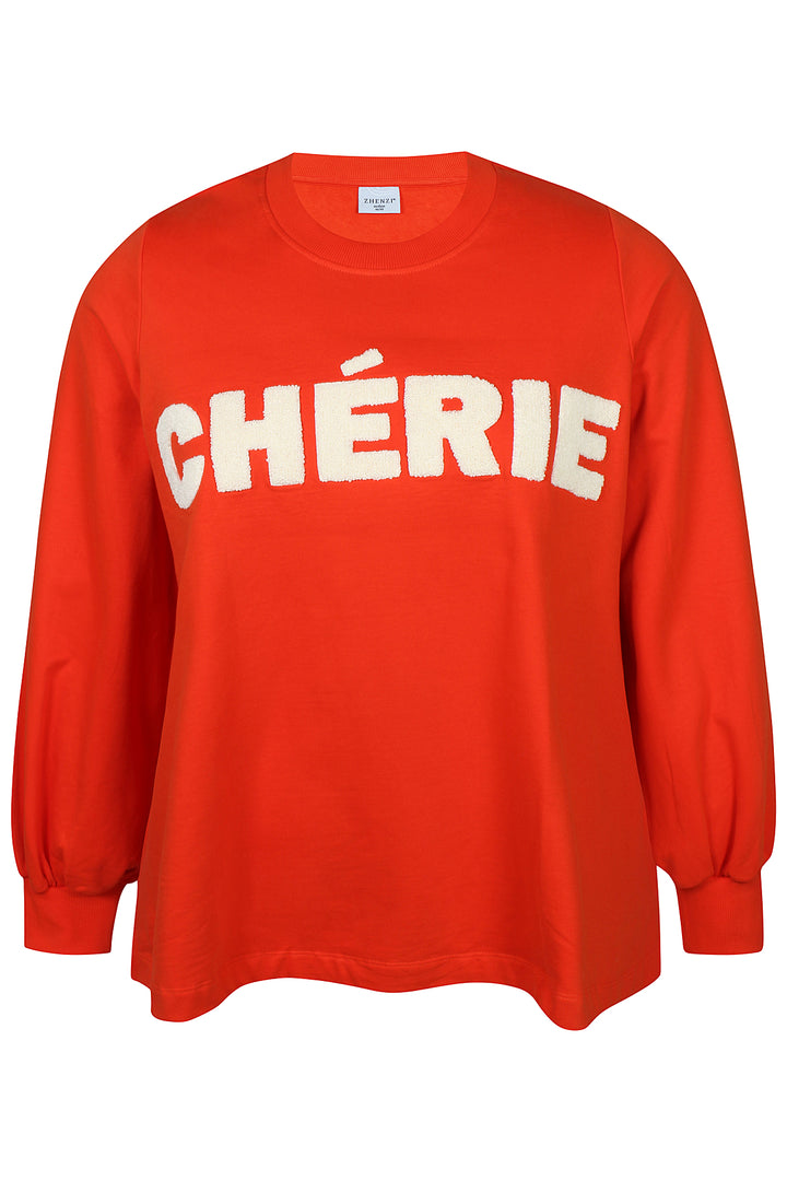 ZH - Mya 0005 - Sweatshirt - Red