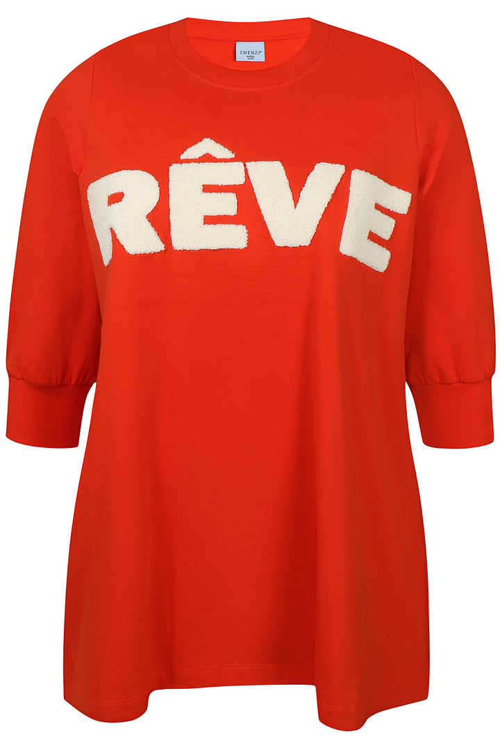 ZH - Mya 0006 - Sweatshirt - Red