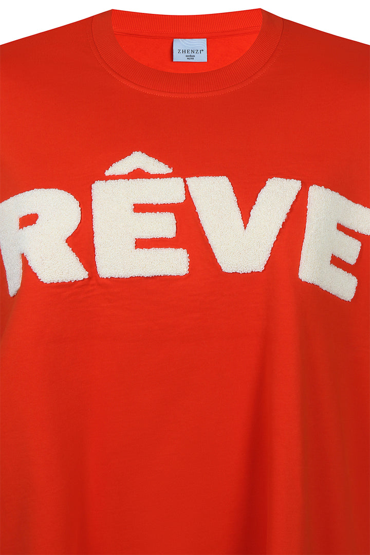 ZH - Mya 0006 - Sweatshirt - Red