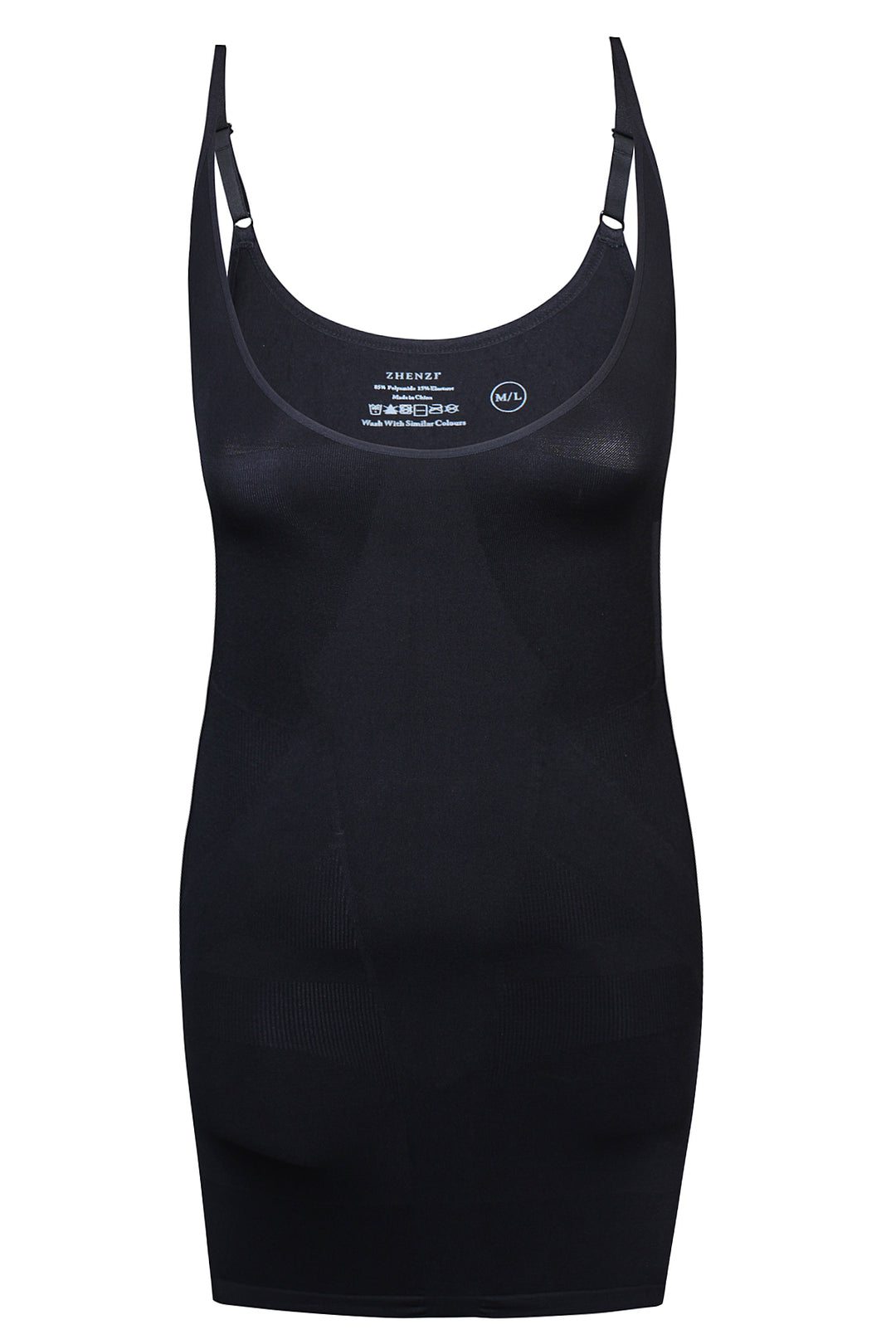 ZH - Shape 04 - Slip dress - Black
